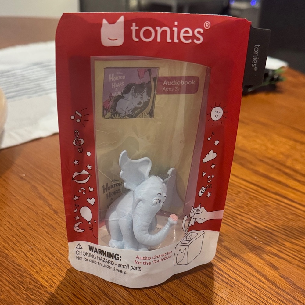 NWOT - Tonies Horton Hears a Who! Audiobook Figure - White